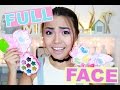FULL FACE Using KIDS Make Up ONLY Challenge (Puro Pink!! LOL)