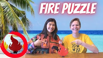 TRYING THE SURVIVOR FIRE PUZZLE: Immunity Challenge Winner!