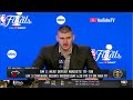 Nikola Jokić Postgame Interview | Denver Nuggets lose to Miami Heat 111-108