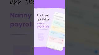 Sneak peek - Simple nanny payroll prep