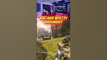 Imperialhal en Wxltzy ruziën na verkeerde spelactie tijdens oefenwedstrijden | Apex Legends #apex...