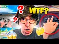 REACTION AI PLAYER PIU STRANI di FORTNITE ?!