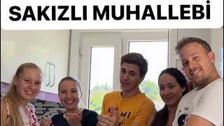 Kardeşler Mutfakta Döndü Mü? Sakızlı Çilekli Muhallebi