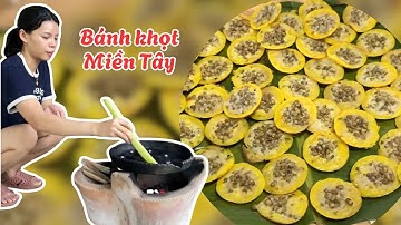 Làm Bánh Khọt Nhân Đậu Xanh Nước Cốt Dừa - Thị Thu Thảo Vlog