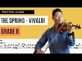 Spring vivaldi abrsm violin grade 8 a13 2024  playalong series