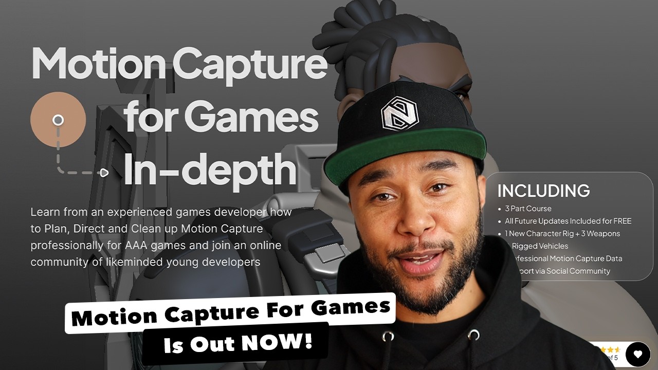 Motion Capture For Games Is Out Now! #motioncapture #animation #course ...