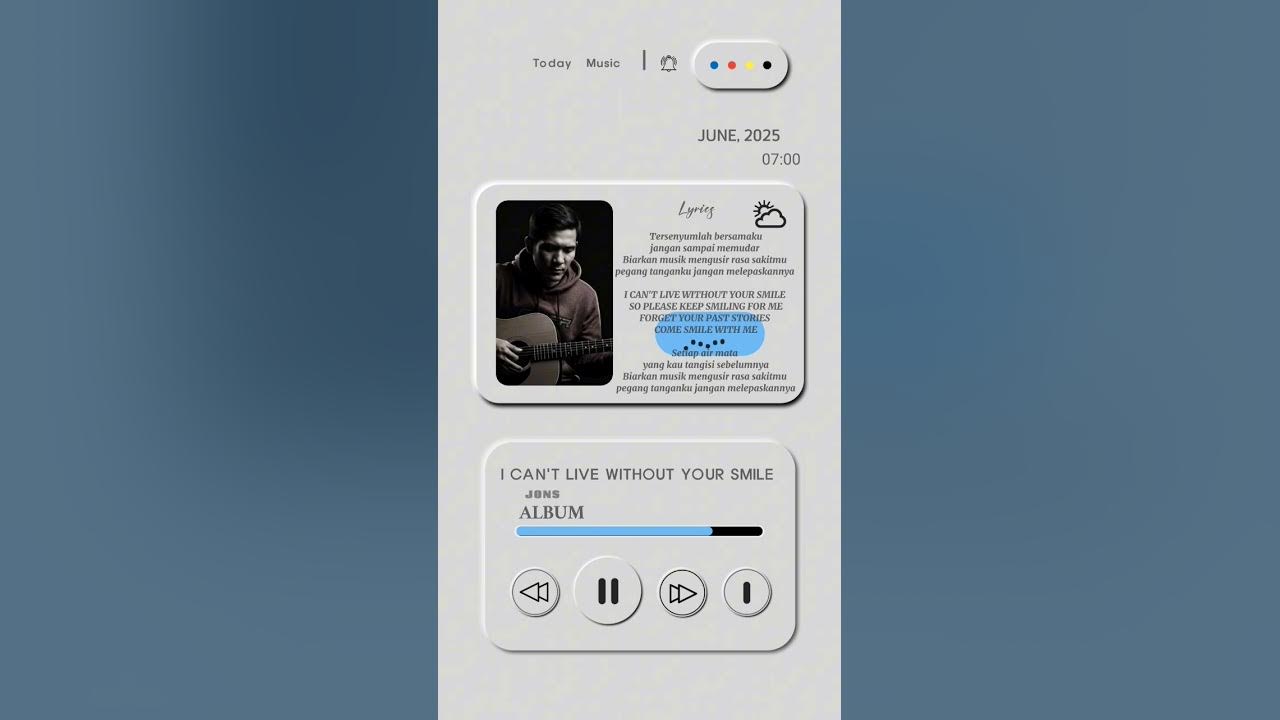 I CAN'T LIVE WITHOUT YOUR SMILE @LaguPopTerbaru-o6f @liriklagupopuler9316