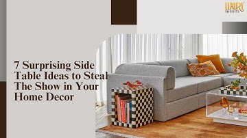 7 Ideas That Will Transform Your Living Space | Side Tables