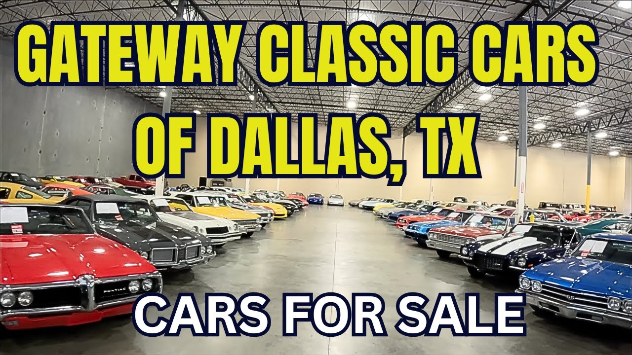 CLASSIC CARS FOR SALE IN DALLAS, TX GATEWAY CLASSIC CARS YouTube
