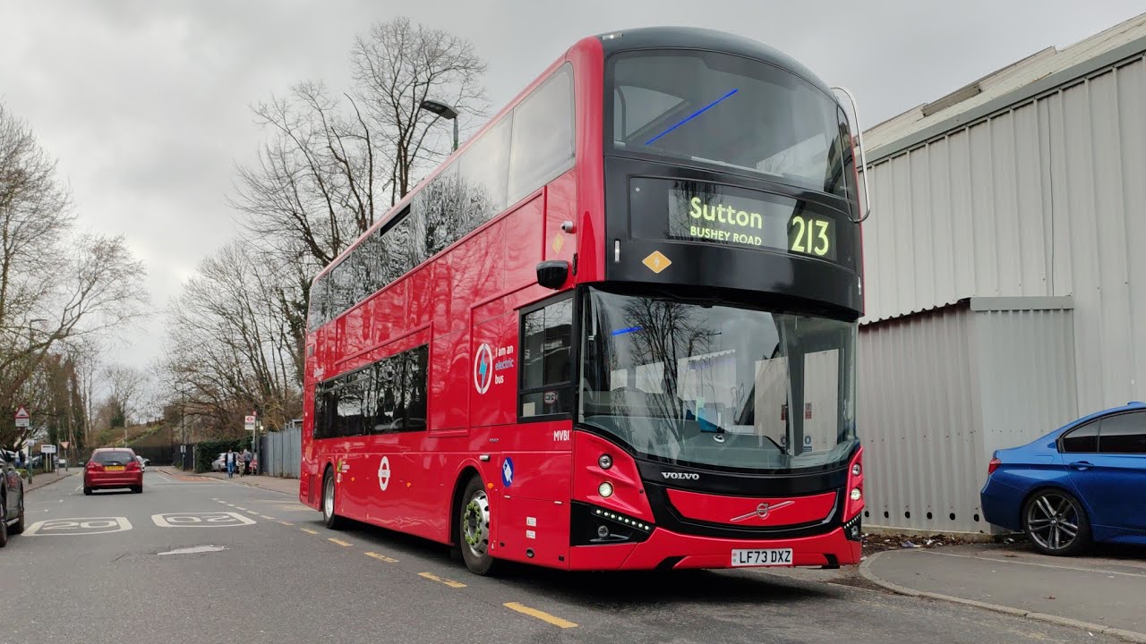 *First Of It's Type* Journey on London General Route 213 | MVB1 (LF73DXZ) | MCV EV / Volvo BZL DD