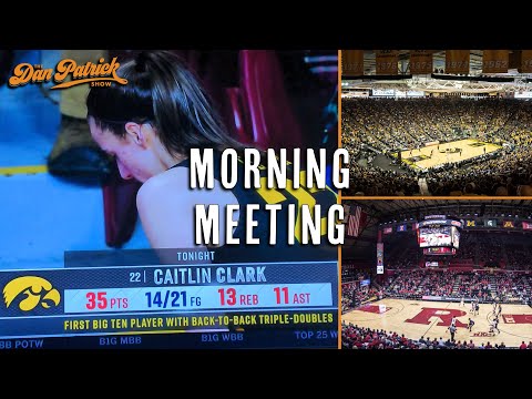 Morning Meeting: Caitlin Clark The First Big 10 Player With Back-To-Back Triple-Doubles | 01/21/22
