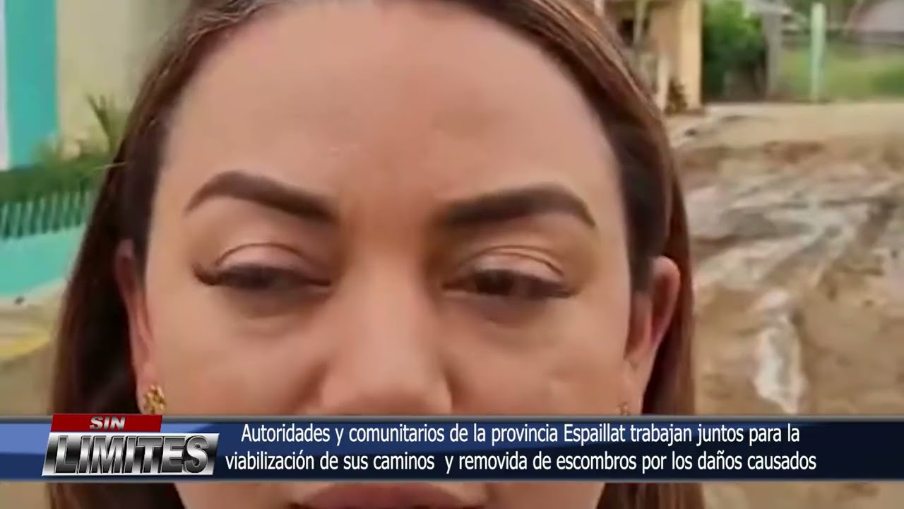 Autoridades y comunitarios de la provincia Espaillat trabajan juntos para la viabilización