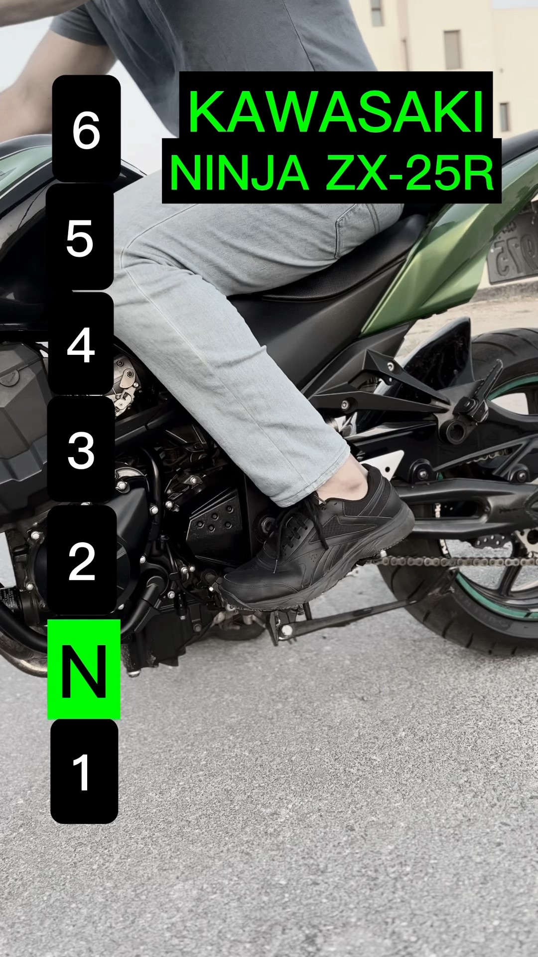 Maximum speed for each gear on a Kawasaki Ninja ZX-25R - YouTube