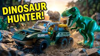 This LEGO GI JOE Dinosaur Hunter is Insane