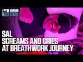 Sal Screams and Cries at Breathwork Journey