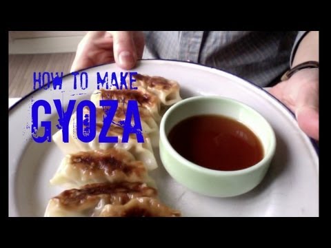 How to Make Gyoza - Japanese dumplings