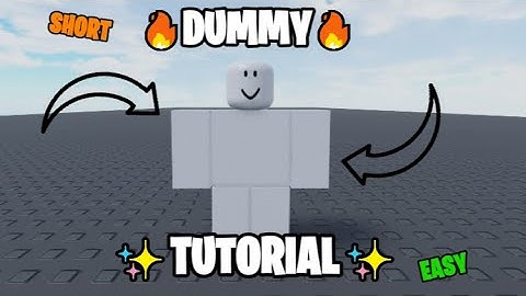 How To Make A Dummy In Obby Creator  -  Roblox