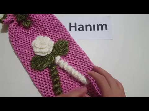 ✅ Poşetlik Yapımı ✅ Örgü Poşetlik Modeli ✅ Poşet Torbası Yapımı / Örgü, Elişi, Handmade, Knitting