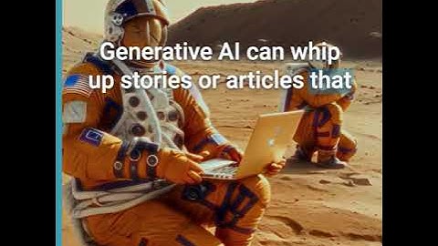 Generative AI in 60 Seconds