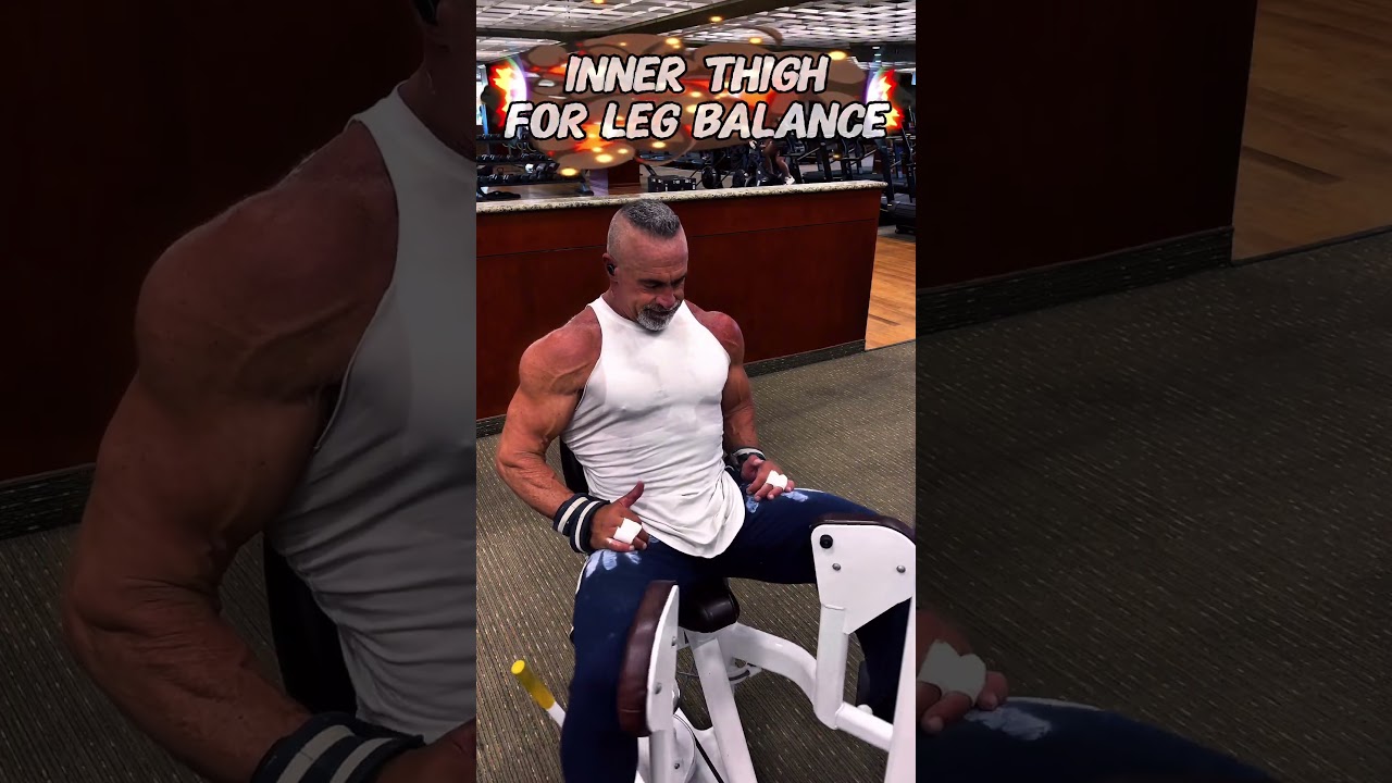 INNER THIGH FOR LEG BALANCE #workout #motivation #muscle #balance