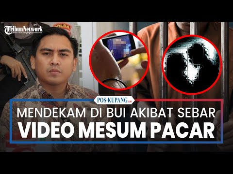 Sebar Video Mesum Bersama Mantan Pacar, Pemuda di Kalsel Ditangkap Polisi, Terancam 6 Tahun Bui