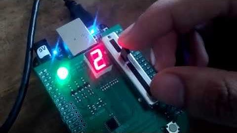 7Segment display using BeagleBone Black