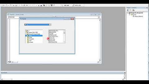 Drive/Dir /File List Box