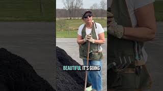 Say hello to Mulch Mary’s newest obsession—our Ultra Black Hardwood Mulch! 🖤