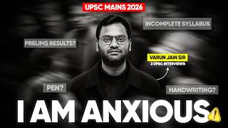 End Your Anxiety Once and For All | Stop Worrying & Start Performing | UPSC Mains 2026/27