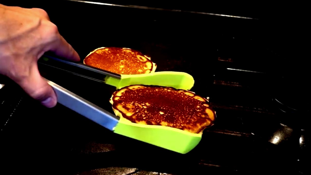2 In1 Non Stick Spatula Tongs YouTube