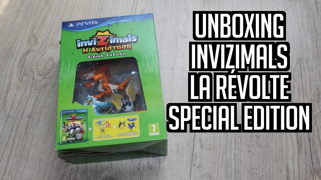 Invizimals Kit Presse PS Vita – Jeu Complet Avec PS3 – Neuf Sous Blister