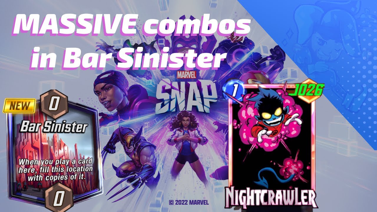 This disruptive combo deck is INSANE into Bar Sinister in Marvel SNAP