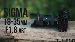 видео: Sigma 18-35mm F1.8 Art. Большой  картинка: Sigma 18-35mm F1.8 Art. Большой