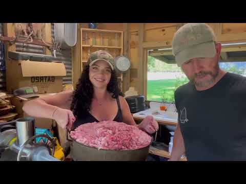 How to make stuffed alligator smoked sausages