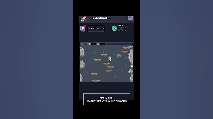 Crypto Hamster win or lose 60fps #rollercoin #games #minigames #short #shorts #minigame