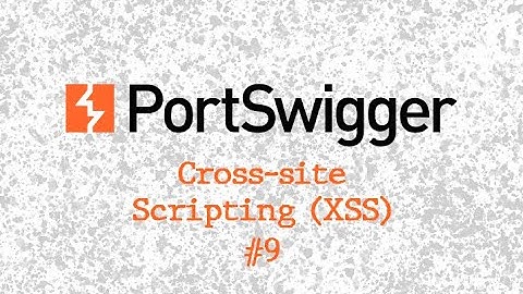 Lab 9 Reflected XSS into a JavaScript string with angle brackets HTML encoded