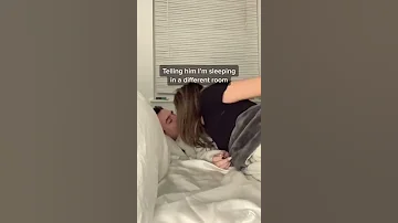 Telling Him I M Sleeping In A Different Room Prank Shorts 