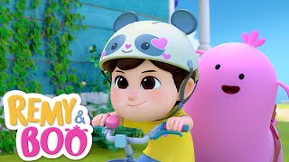 Learn How to Ride a Bike  | Remy & Boo | Universal Kids