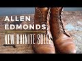 Allen Edmonds Restoration | Repair with Dainite Rubber Soles