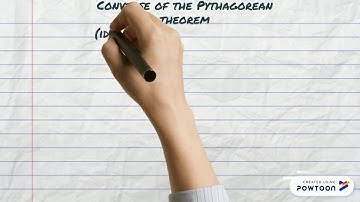 Pythagorean Theorem and its converse chapter 8-1