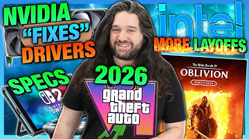 HW News - NVIDIA Keeps "Fixing" Its Drivers, AMD Threadripper, RX 9070 GRE, Intel Layoffs