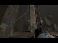1 Idiot trying to solve Portal 2 puzzles while an idiot watches!