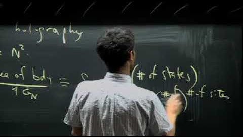 John McGreevy Lecture 1 on Condensed Matter and AdS CM Duality