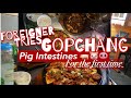 Foreigner tries pig intestines (Gopchang)! | | Weekly Korea Vlog