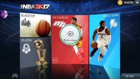 NBA 2K17 Android v0.27 Max MC Stats and Unlocked All Badges
