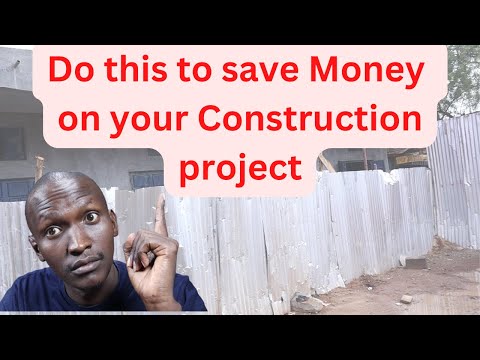 Ways to save Money while building in Kenya