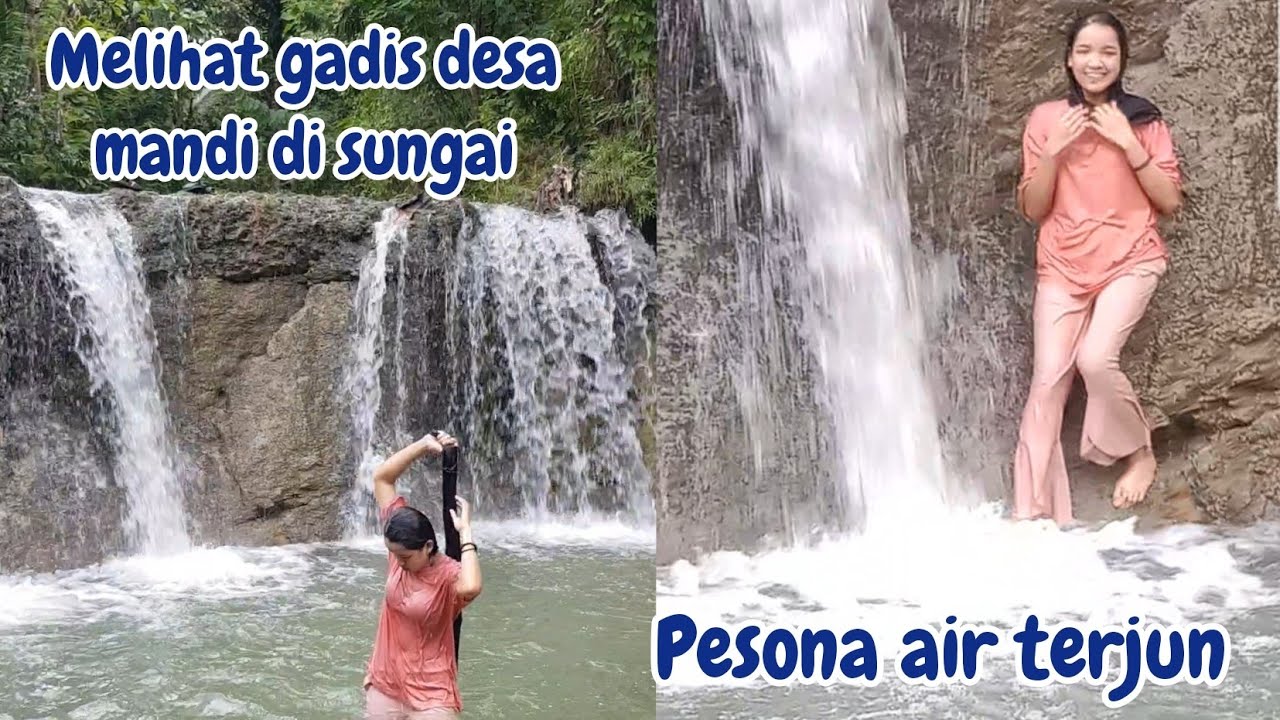 Gadis Desa Mandi Di Sungai Youtube