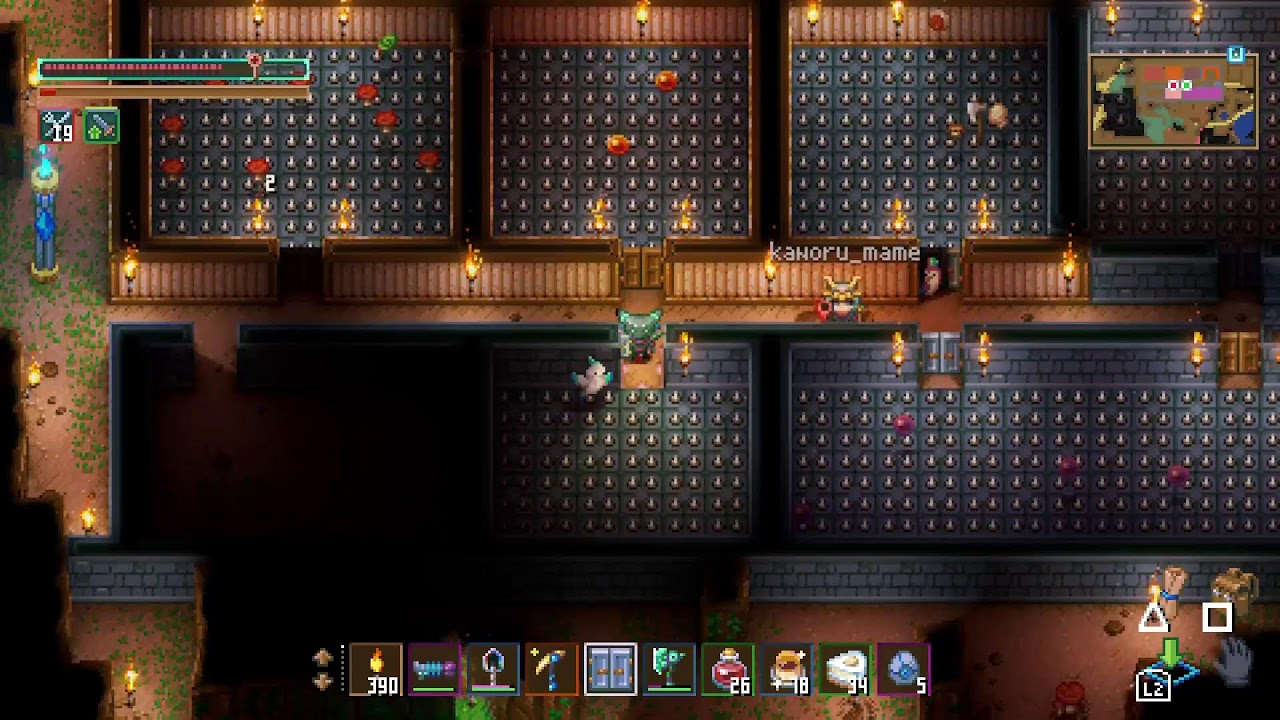 [コアキーパー]後半？中盤？のボス強すぎて泣きそう