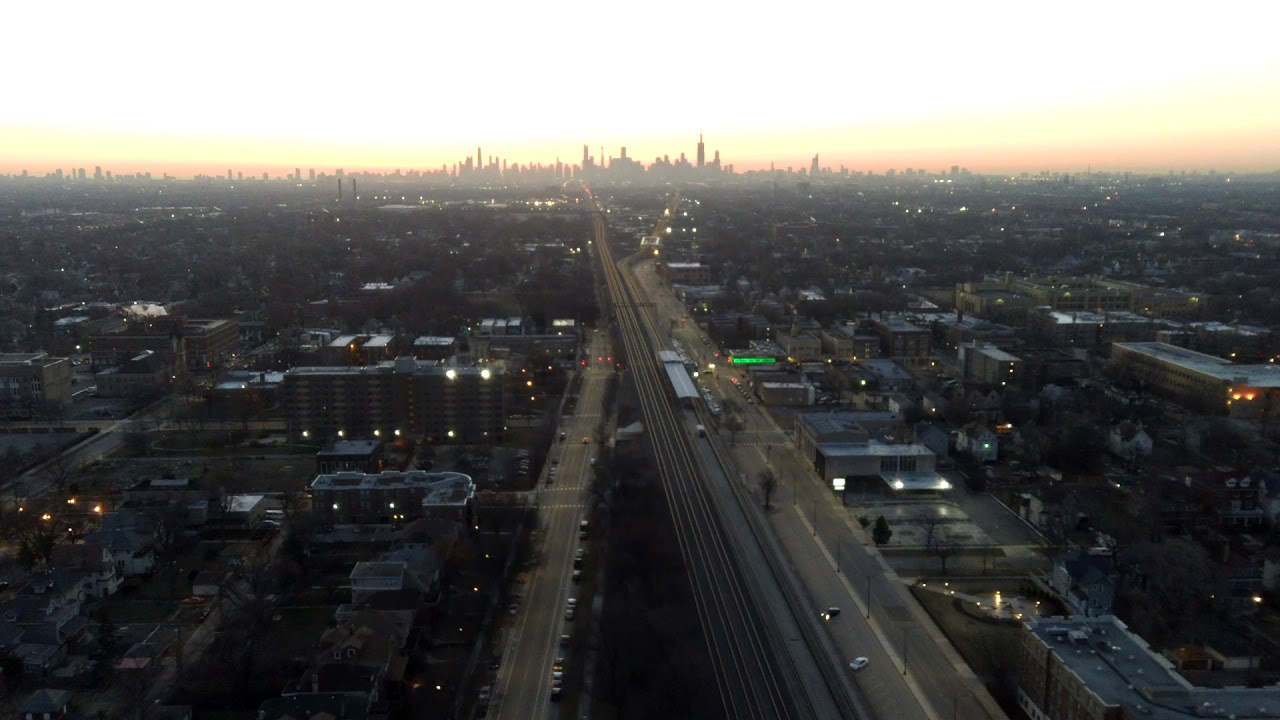 uava Pre-Dawn Flight, Chicago's West Side