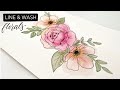 Easy Line and Wash Florals